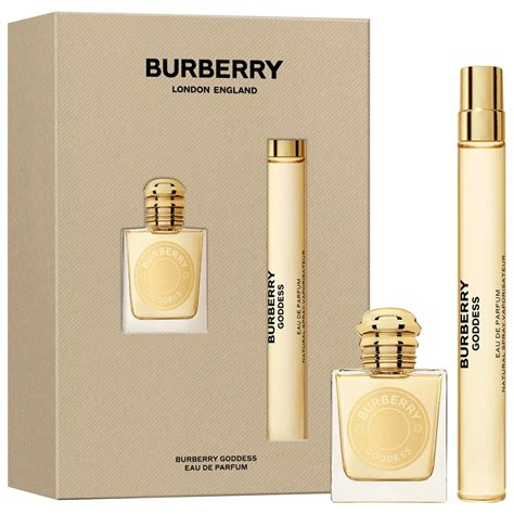 burberry original perfume gift set|burberry goddess perfume gift set.